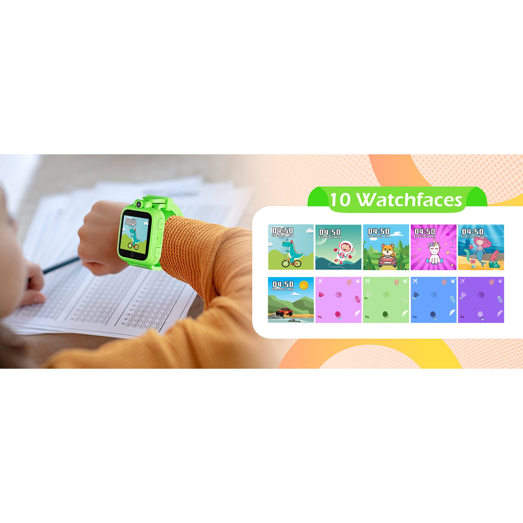 Smart Watch for Kids with Educational Games