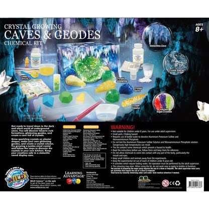 Crystal Growing Caves and Geodes