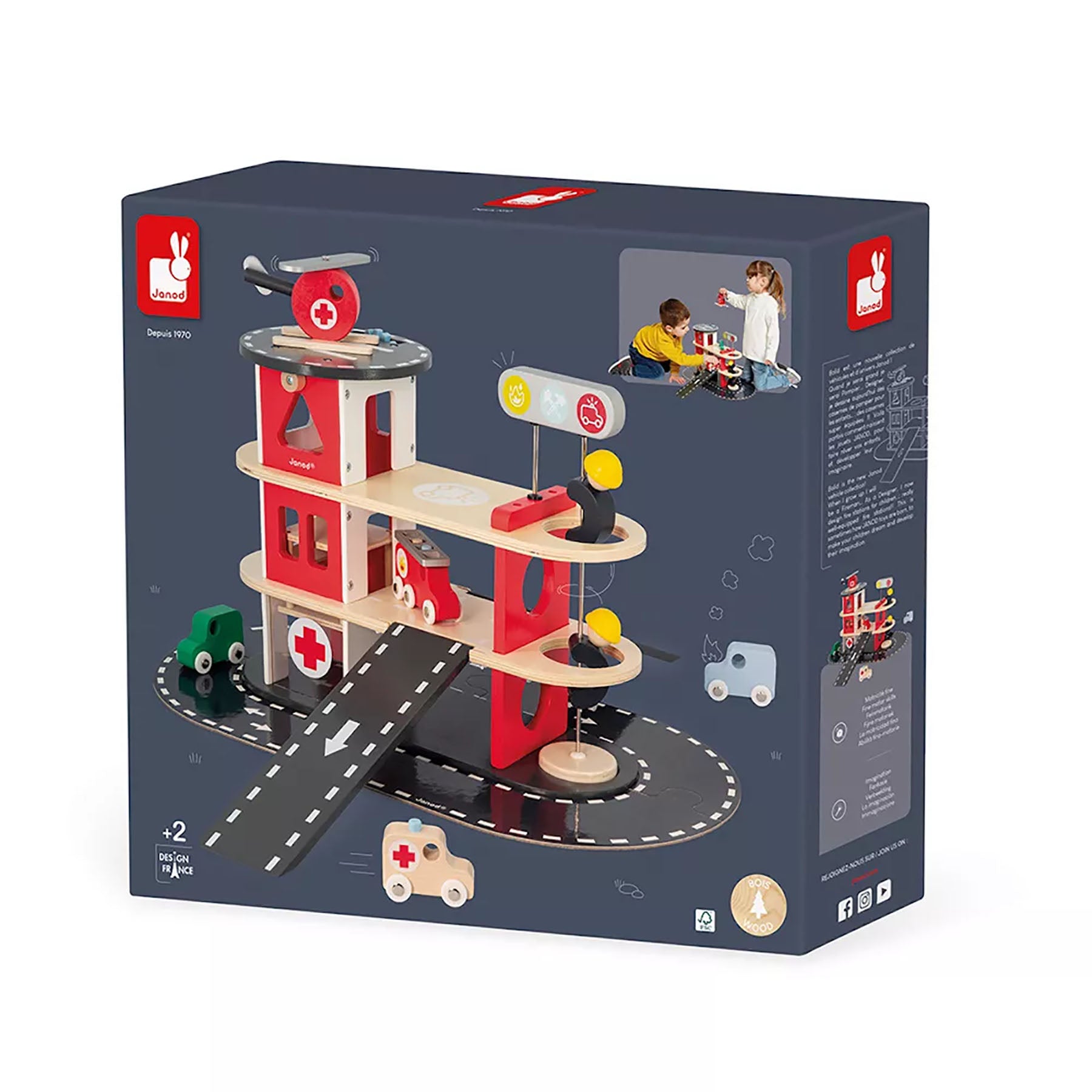 Fire Station Dramatic Play Set