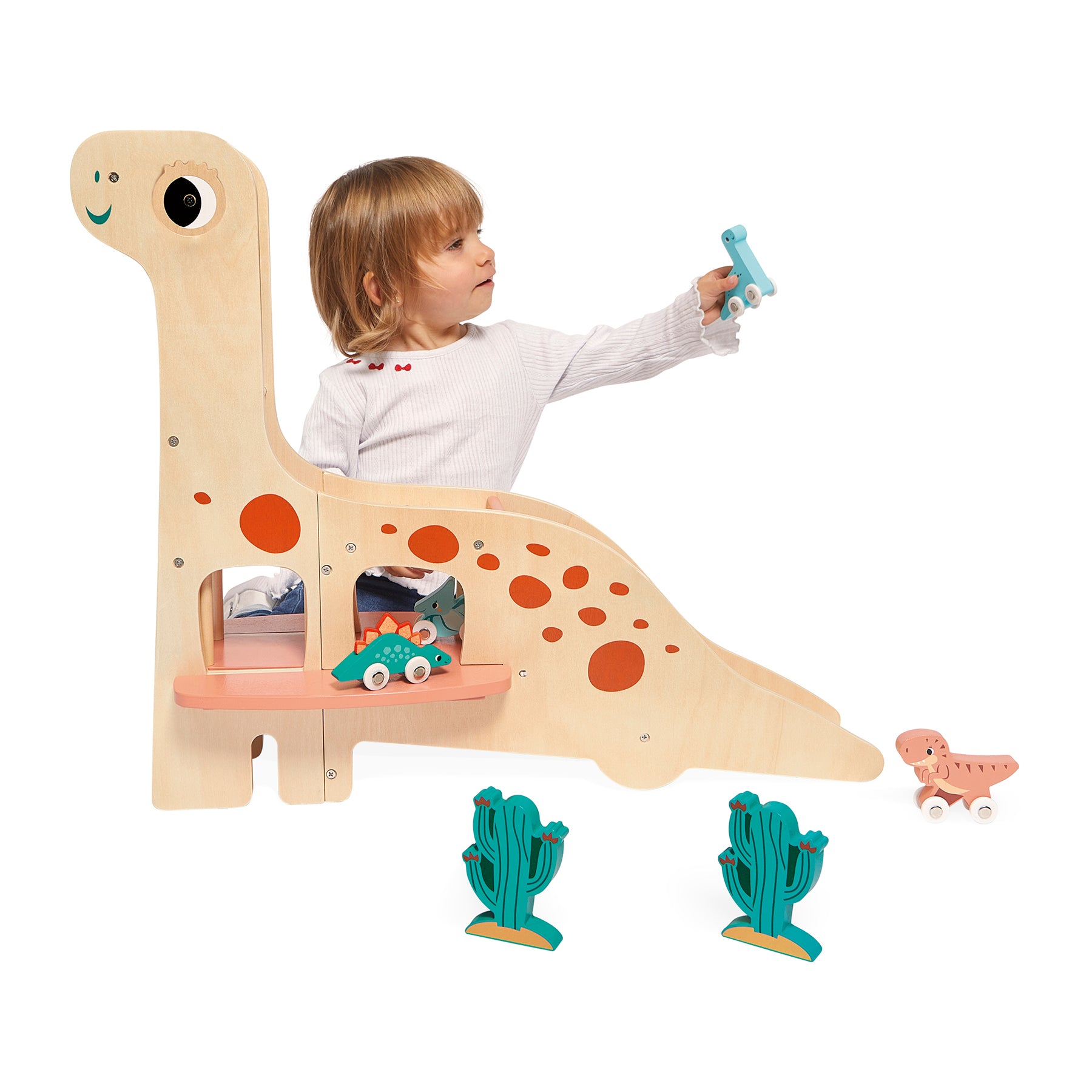 Dino Garage Dramatic Play Set