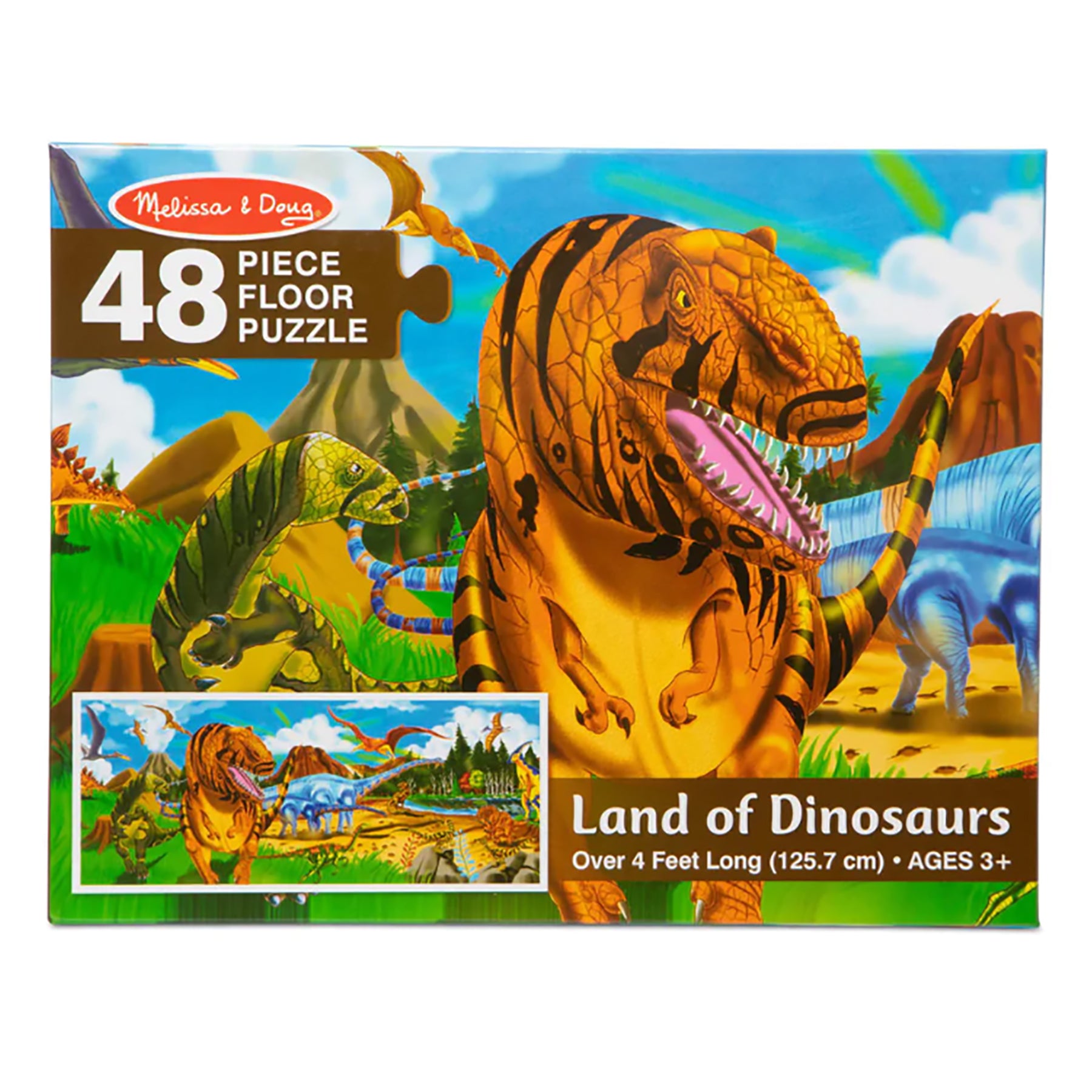 Land of Dinosaurs Floor Puzzle