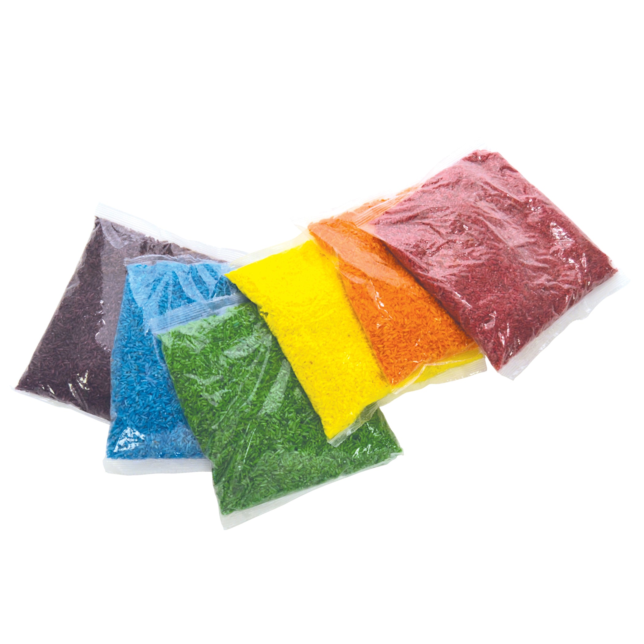 Rainbow Sensory Rice