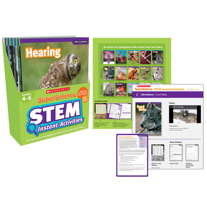 SuperScience STEM Instant Activities Grades 4-6