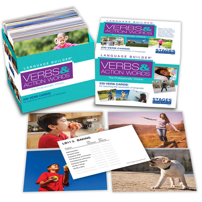 Language Builder® Picture Cards - Verbs