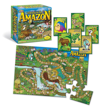 Journey on the Amazon Playzzle  Board Game