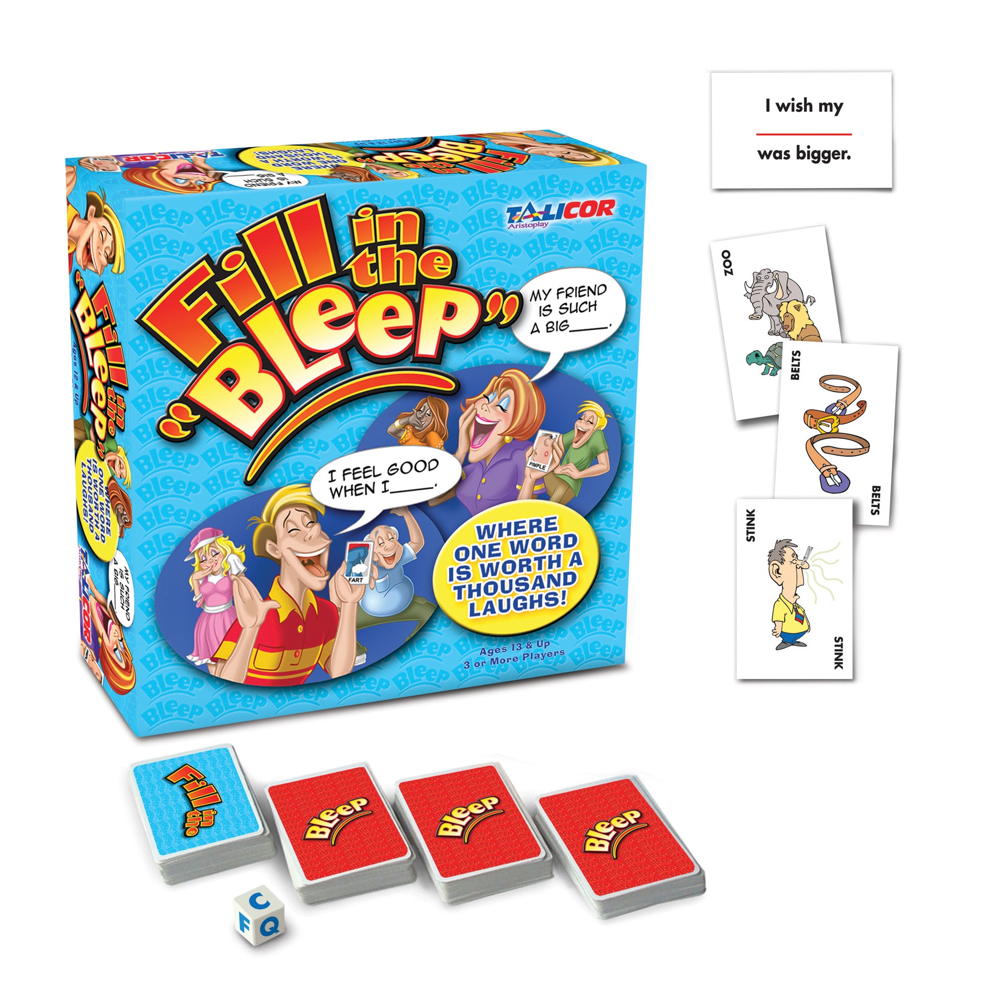 Fill in the Bleep Card Game