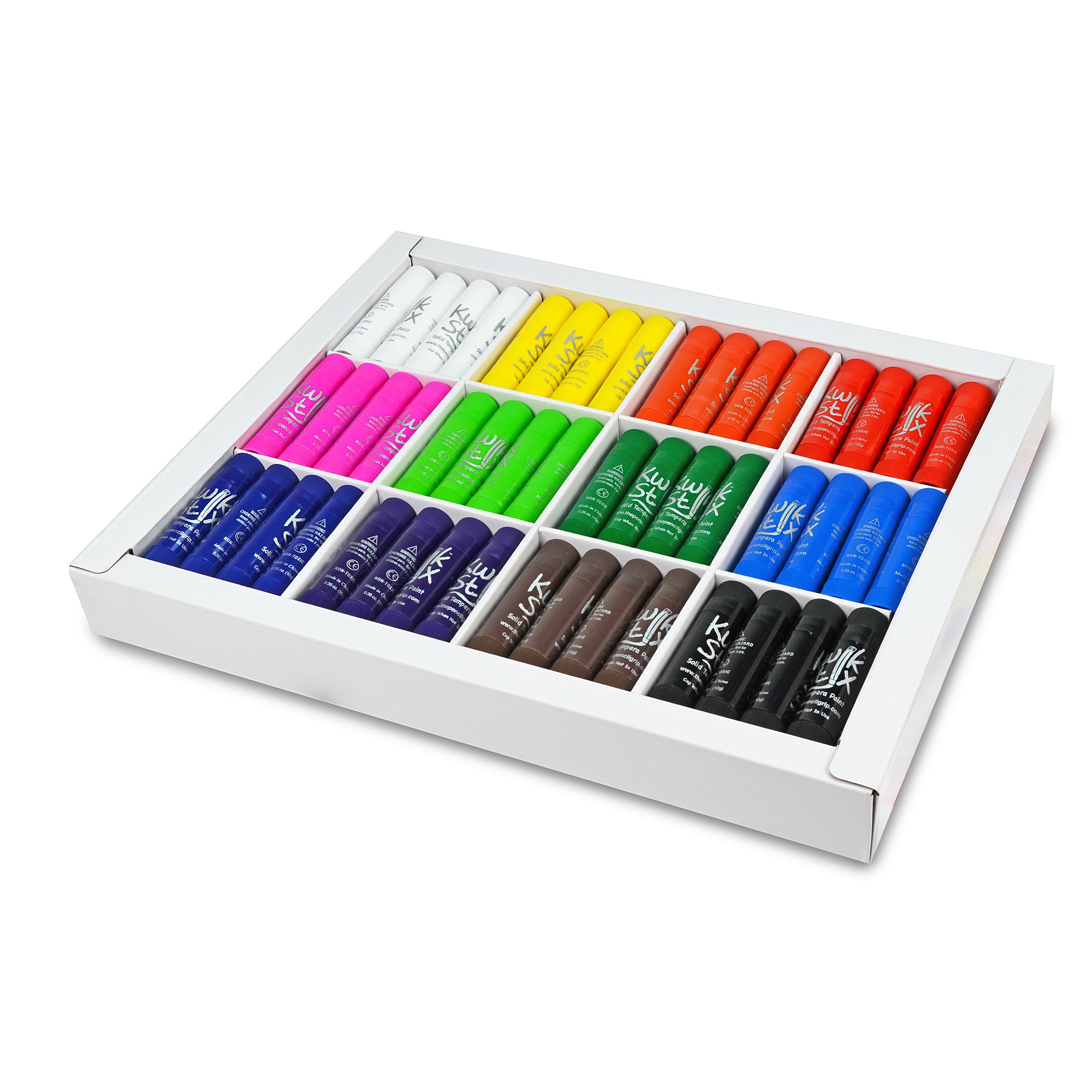 Solid Tempera Paint Stick Classroom Pack