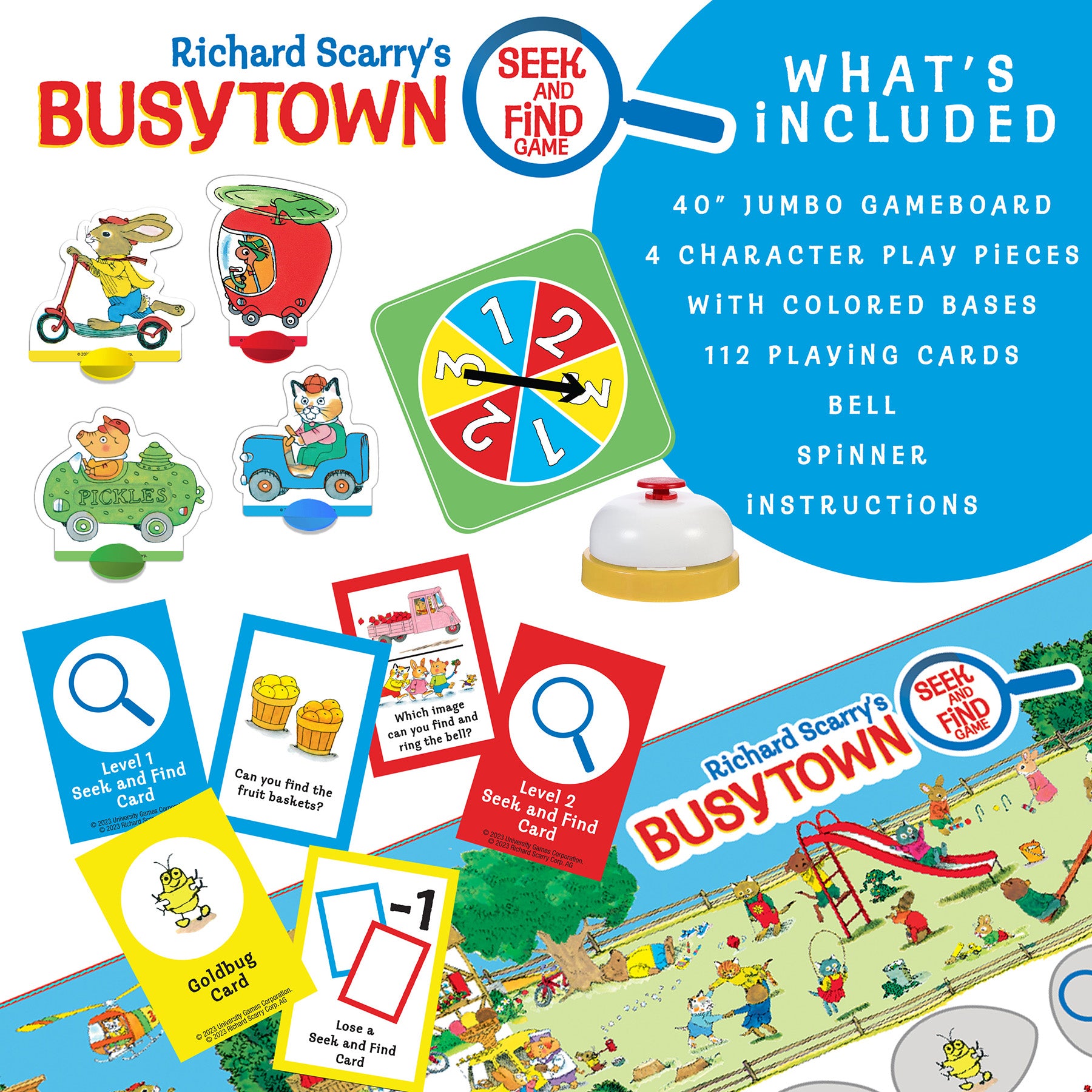 Richard Scarry Busytown Seek and Find Game