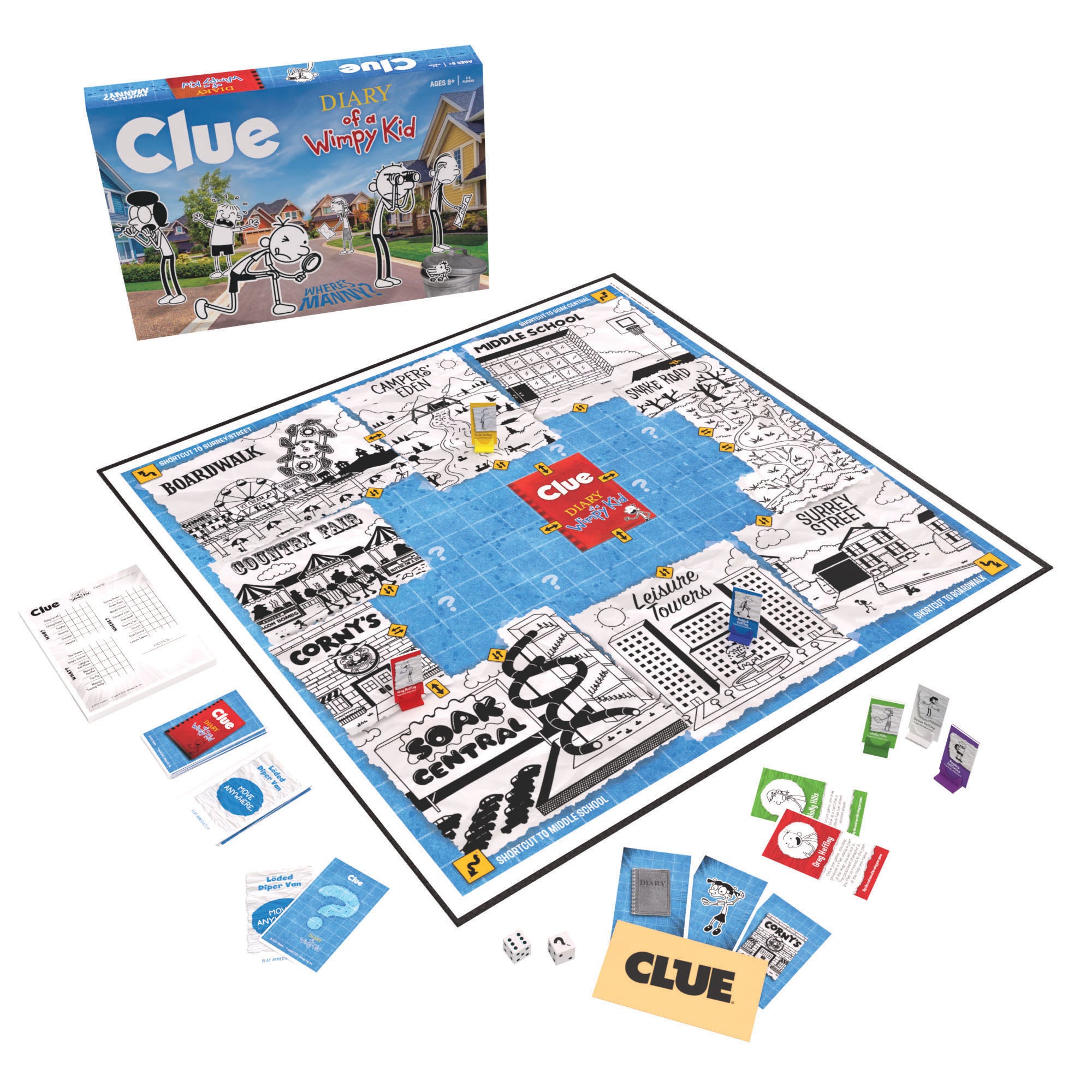 CLUE®: Diary of a Wimpy Kid