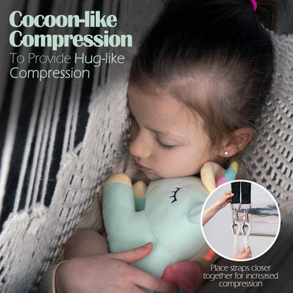 Therapist-Designed Handwoven Cotton Sensory Swing