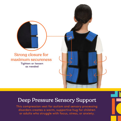 Deep Pressure Sensory Compression Vest