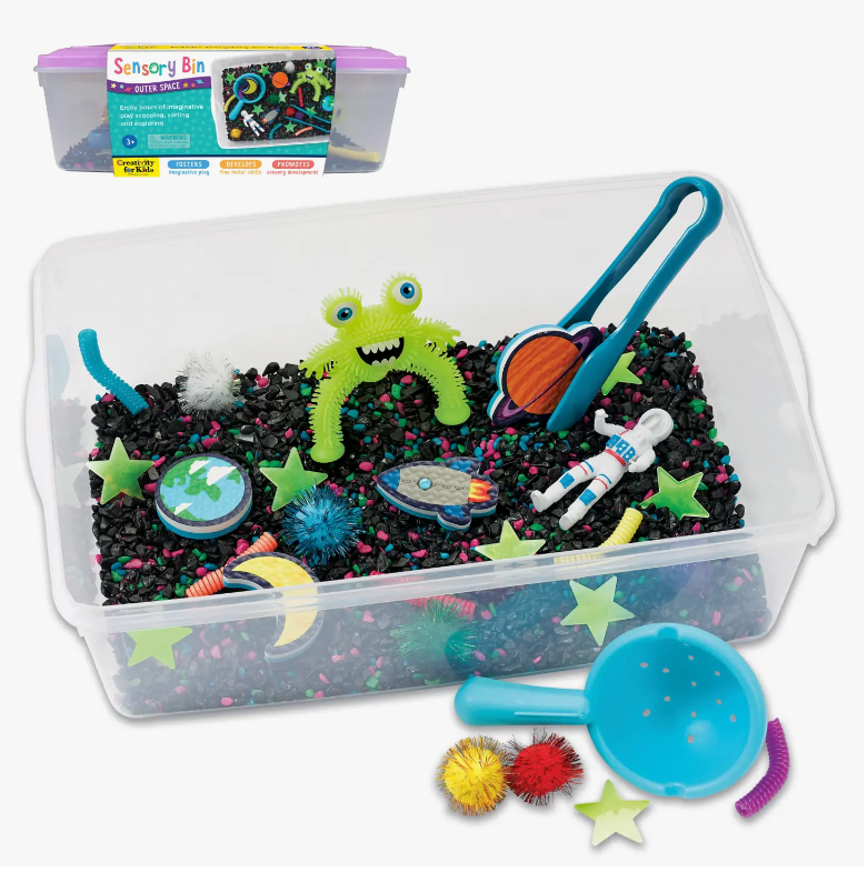 Sensory Bin Outer Space