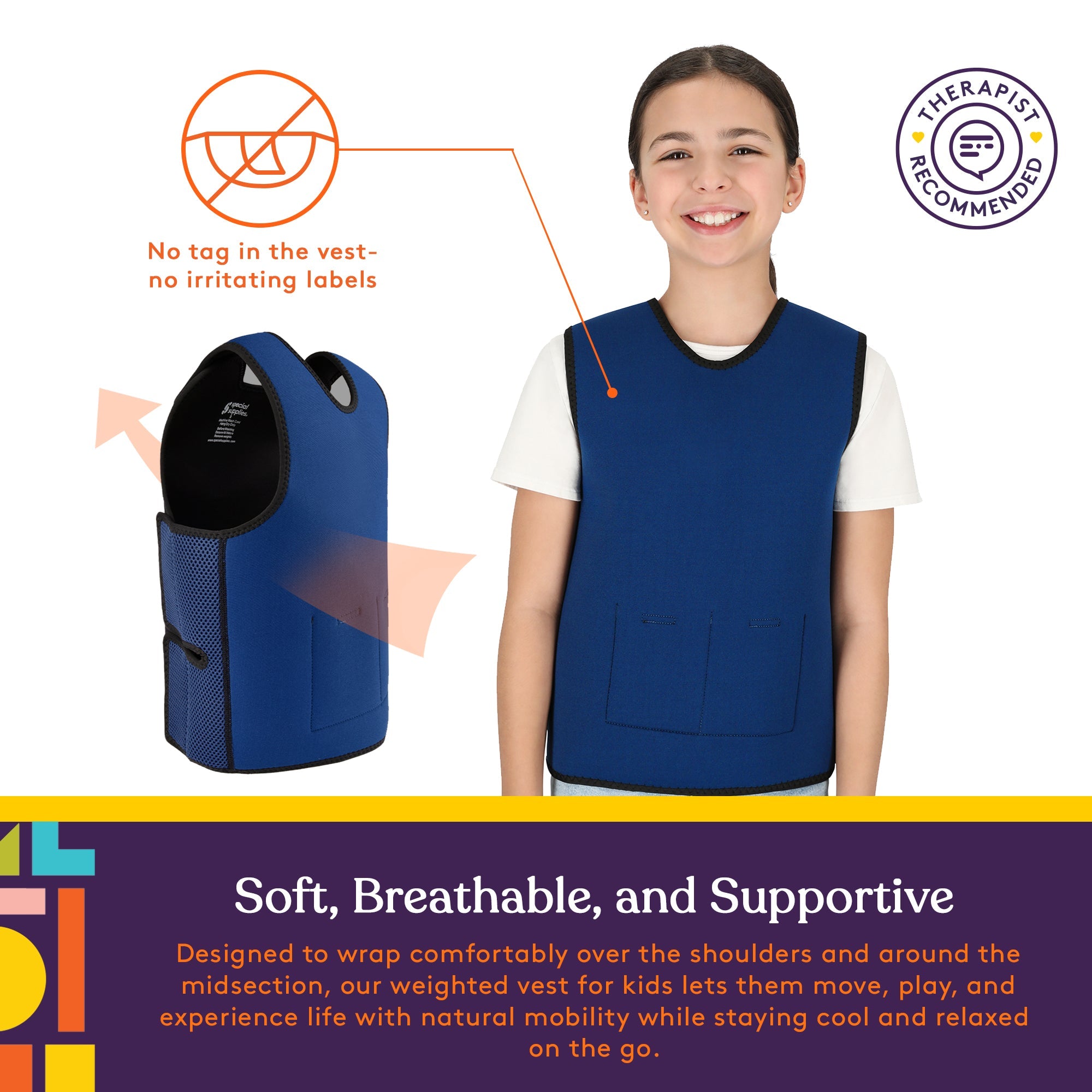 WEIGHTED - Sensory Compression Vest