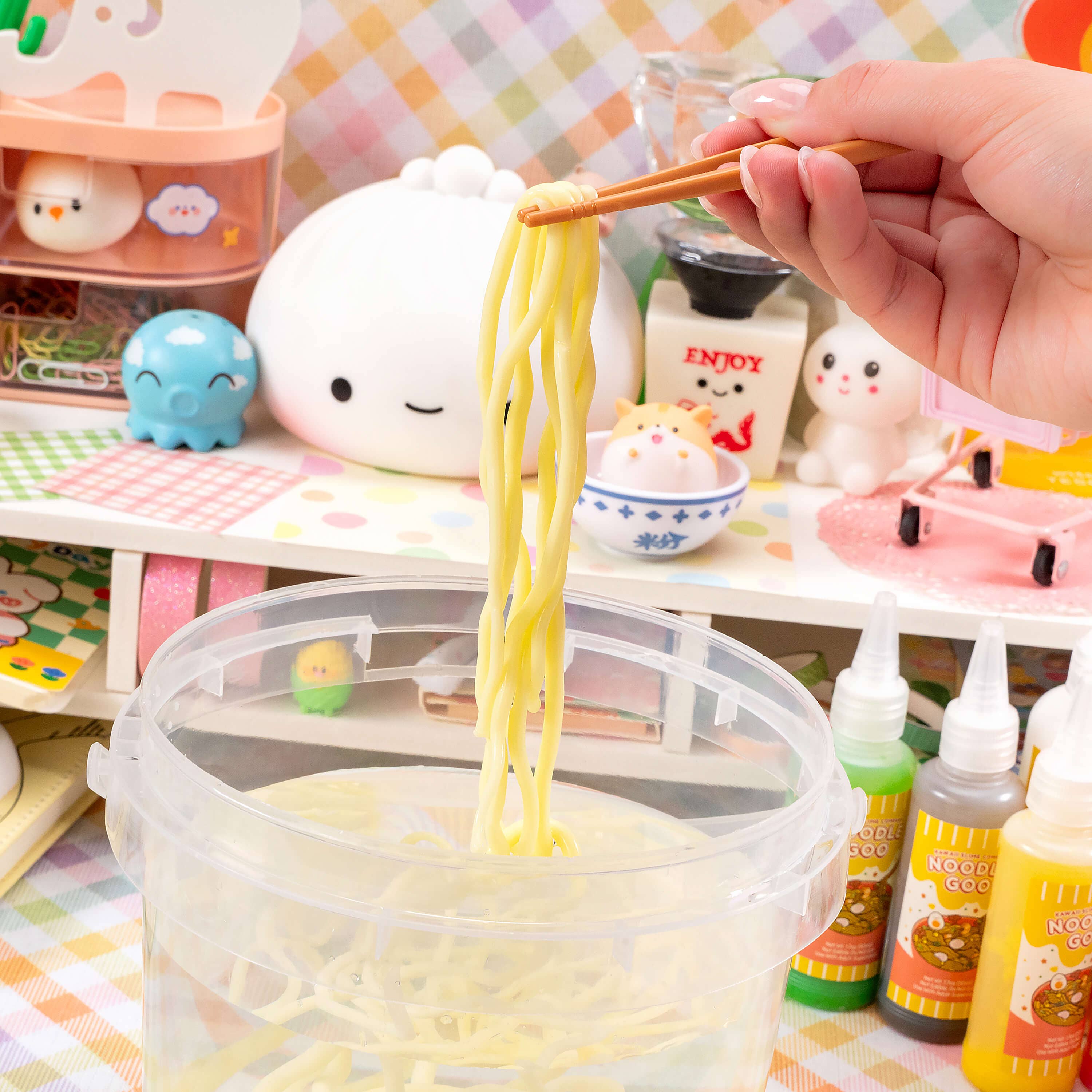 Ramen Noodles Slime Science Kit