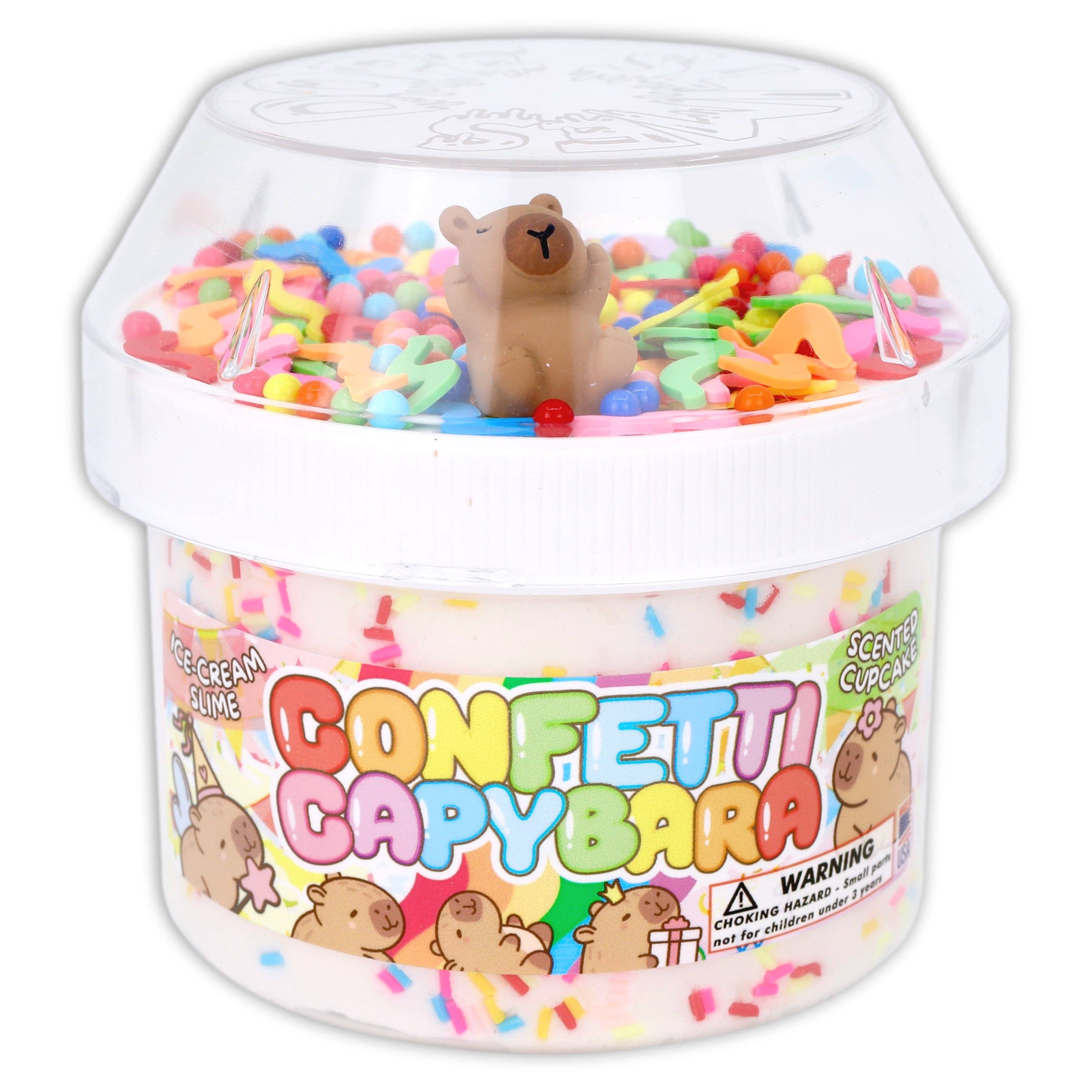 Confetti Capybara Slime