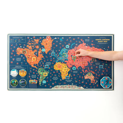 Create An Amazing Animal Kingdom Giant Map