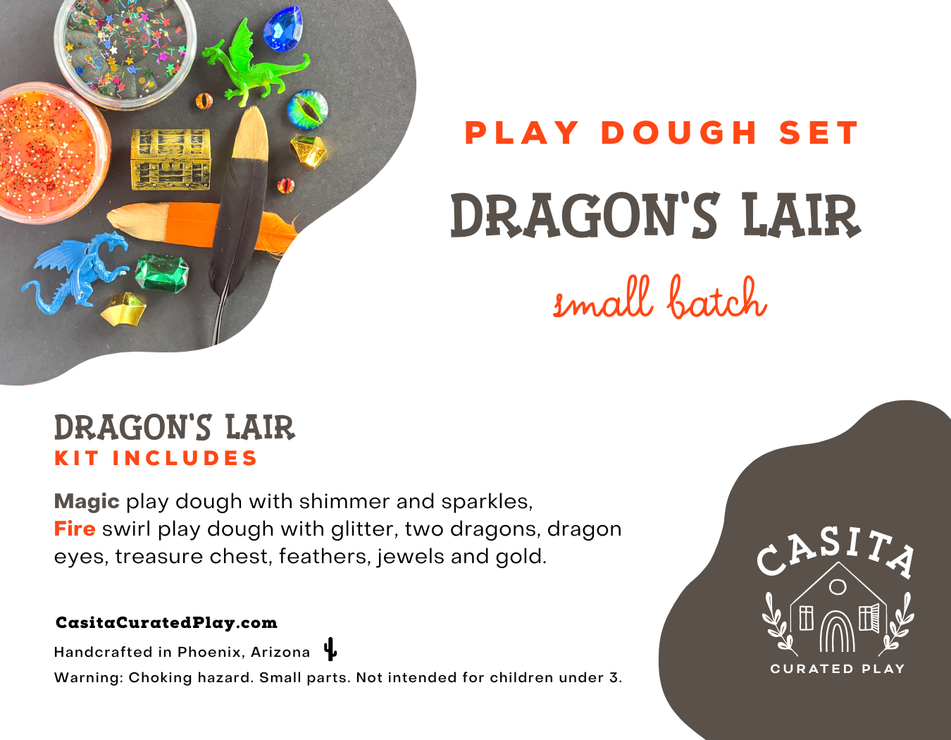 Dragon’s Lair Play Dough Box