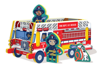 Fire Truck Play Puzzle