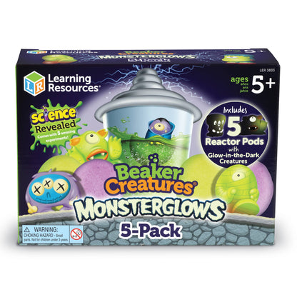 Beaker Creatures® Monsterglow 5-pack