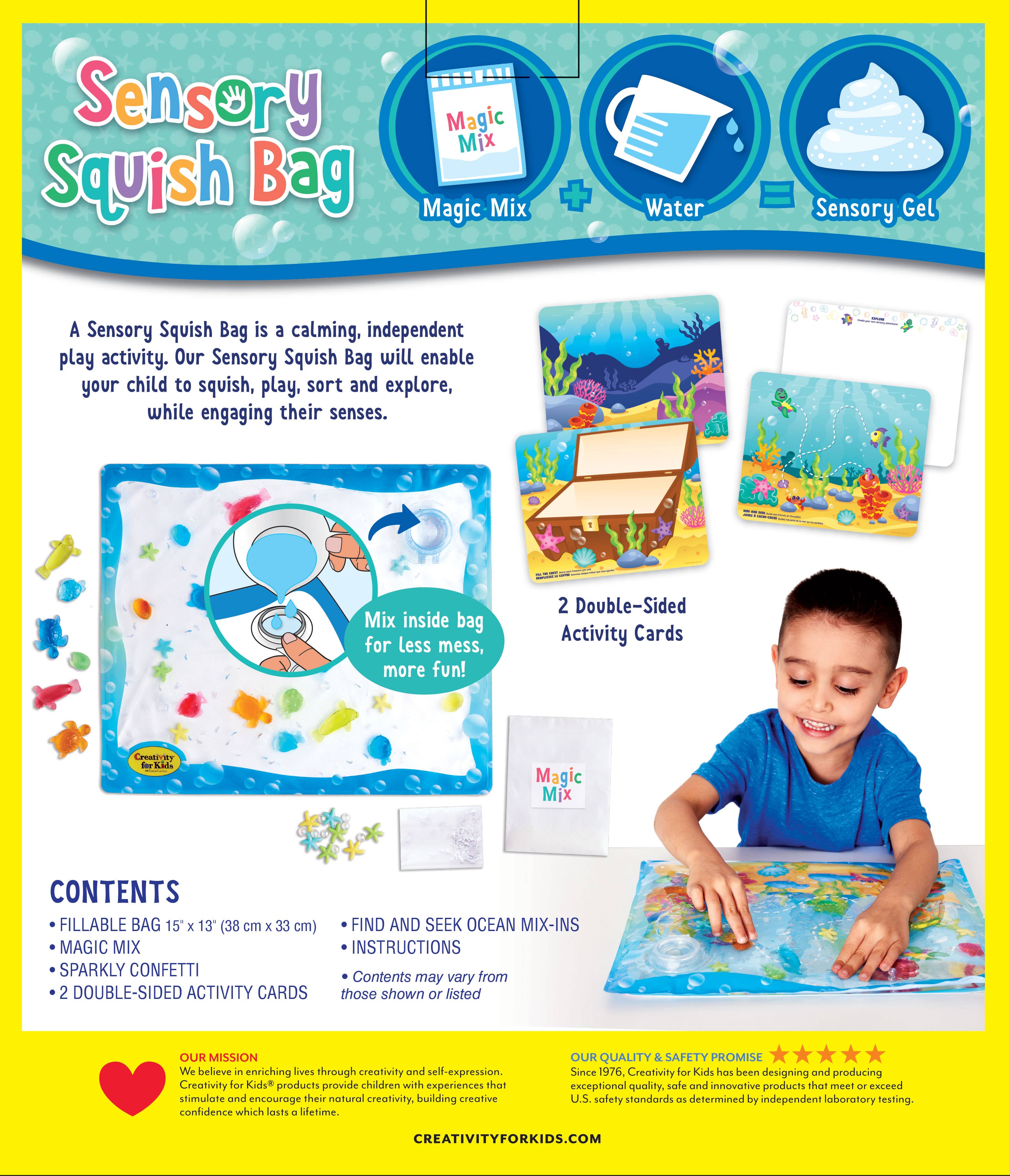 Sensory Squish Bag Ocean Adventure