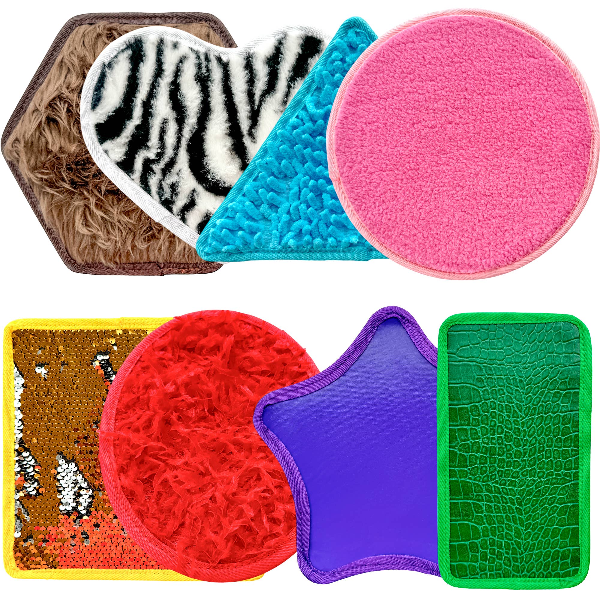 Shapes & Texture Sensory  Mats