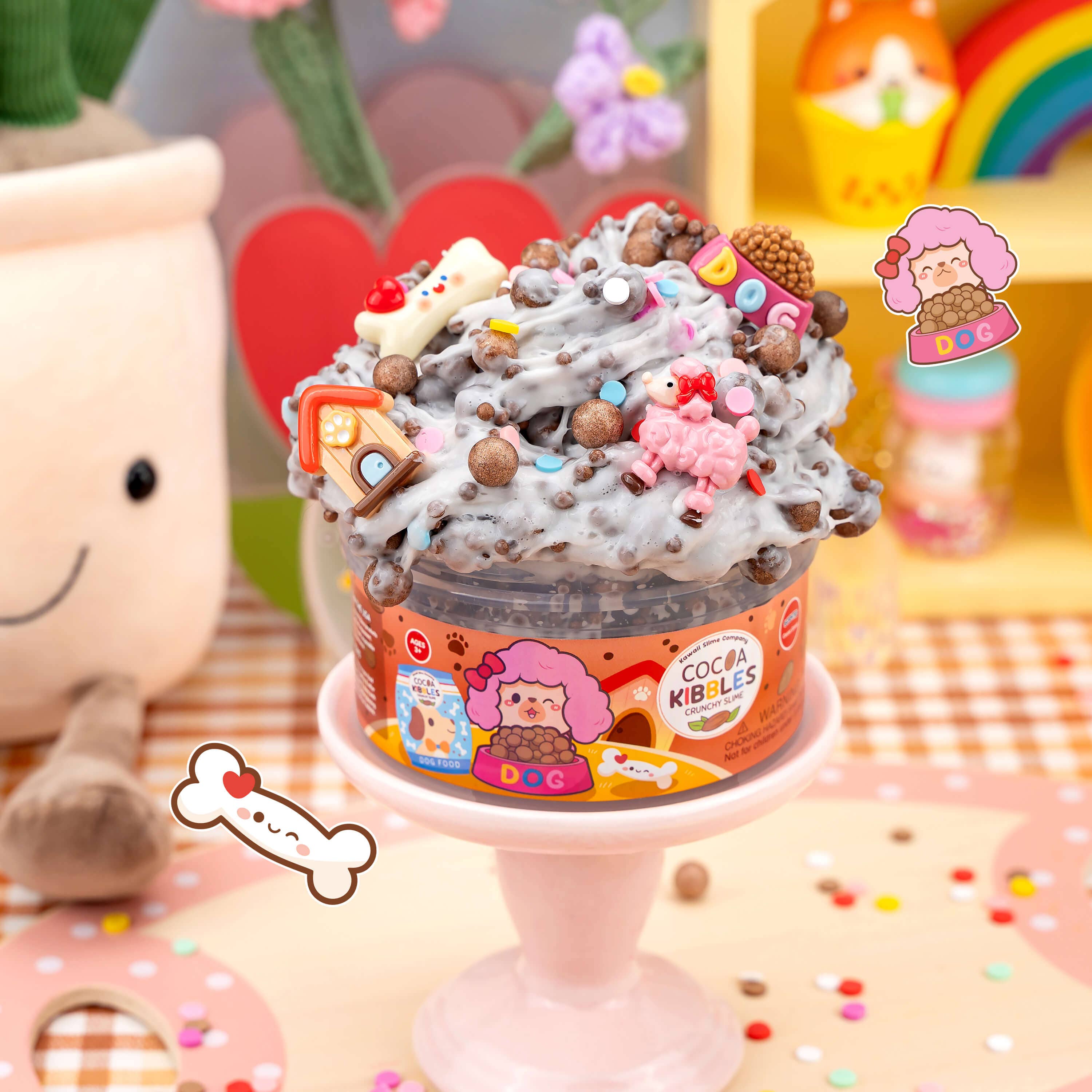 Cocoa Kibbles Crunchy Slime