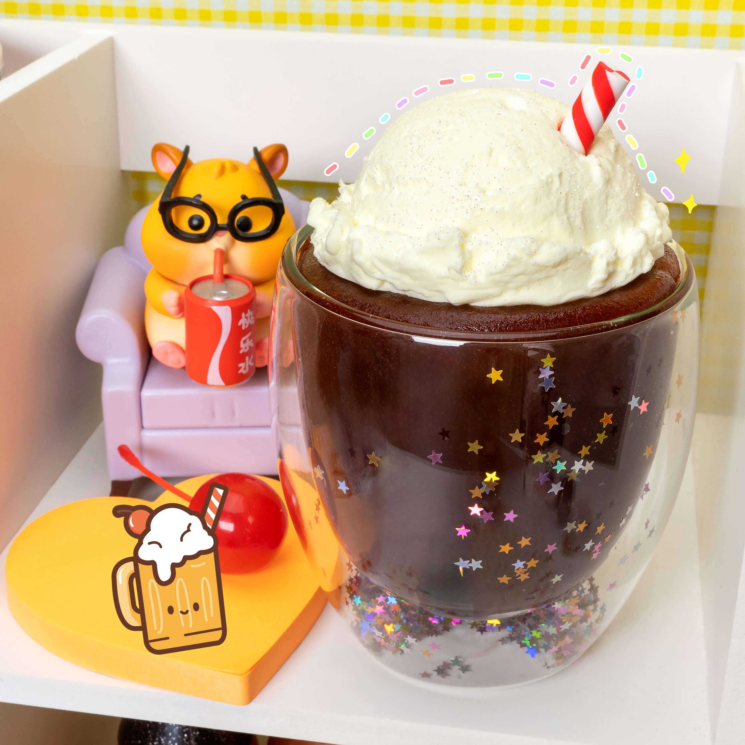 Root Beer Float Slime