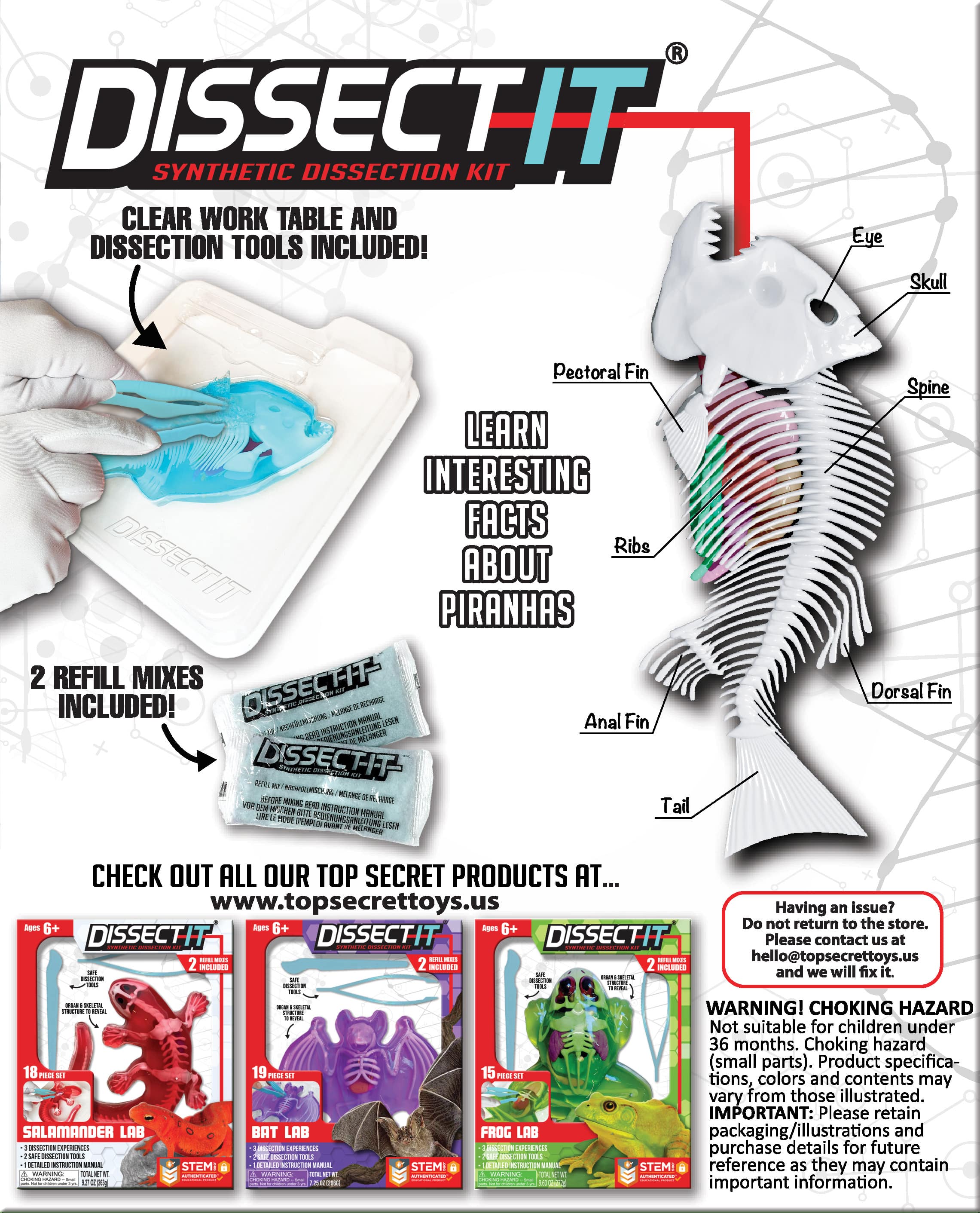 Dissect-It® Piranha Lab