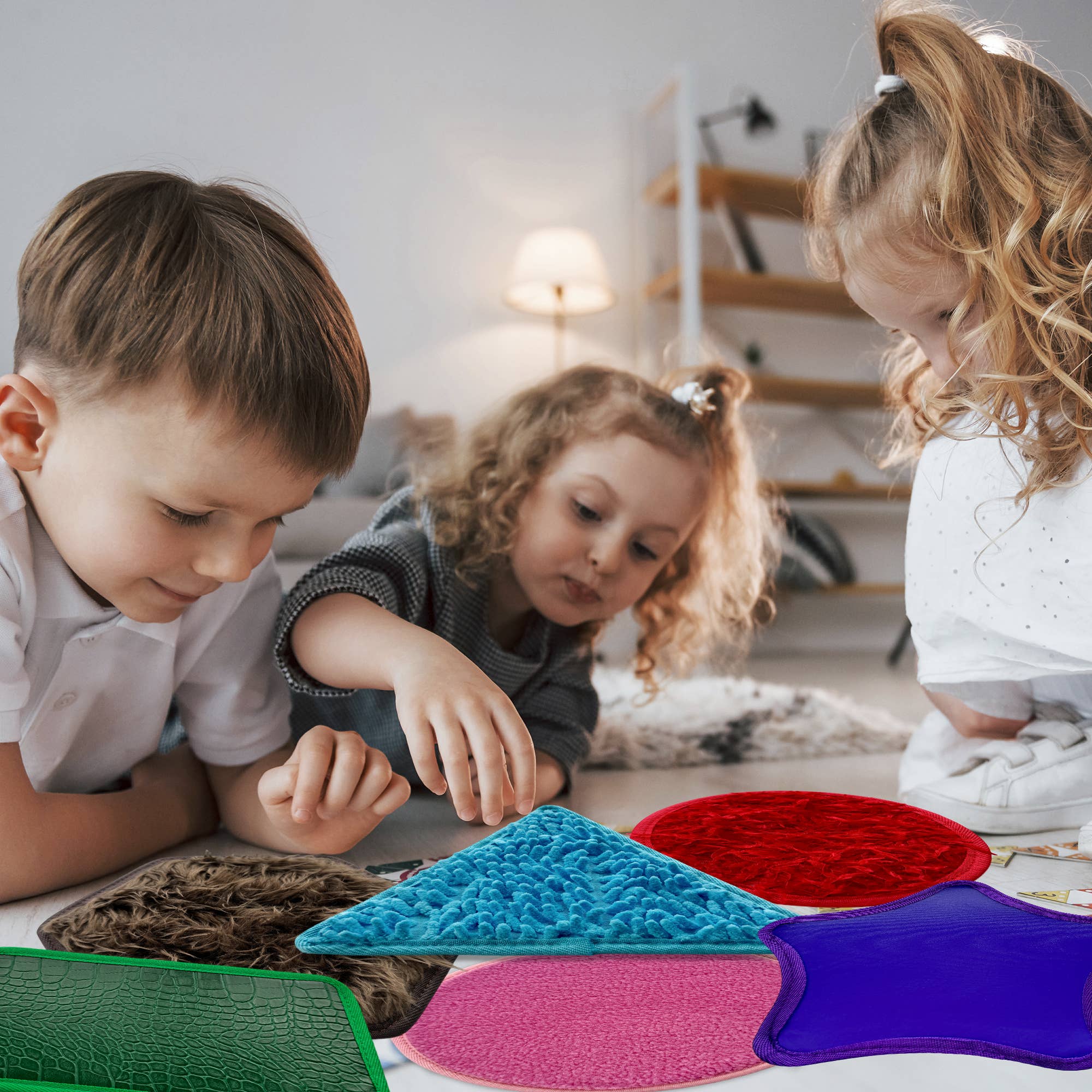 Shapes & Texture Sensory  Mats