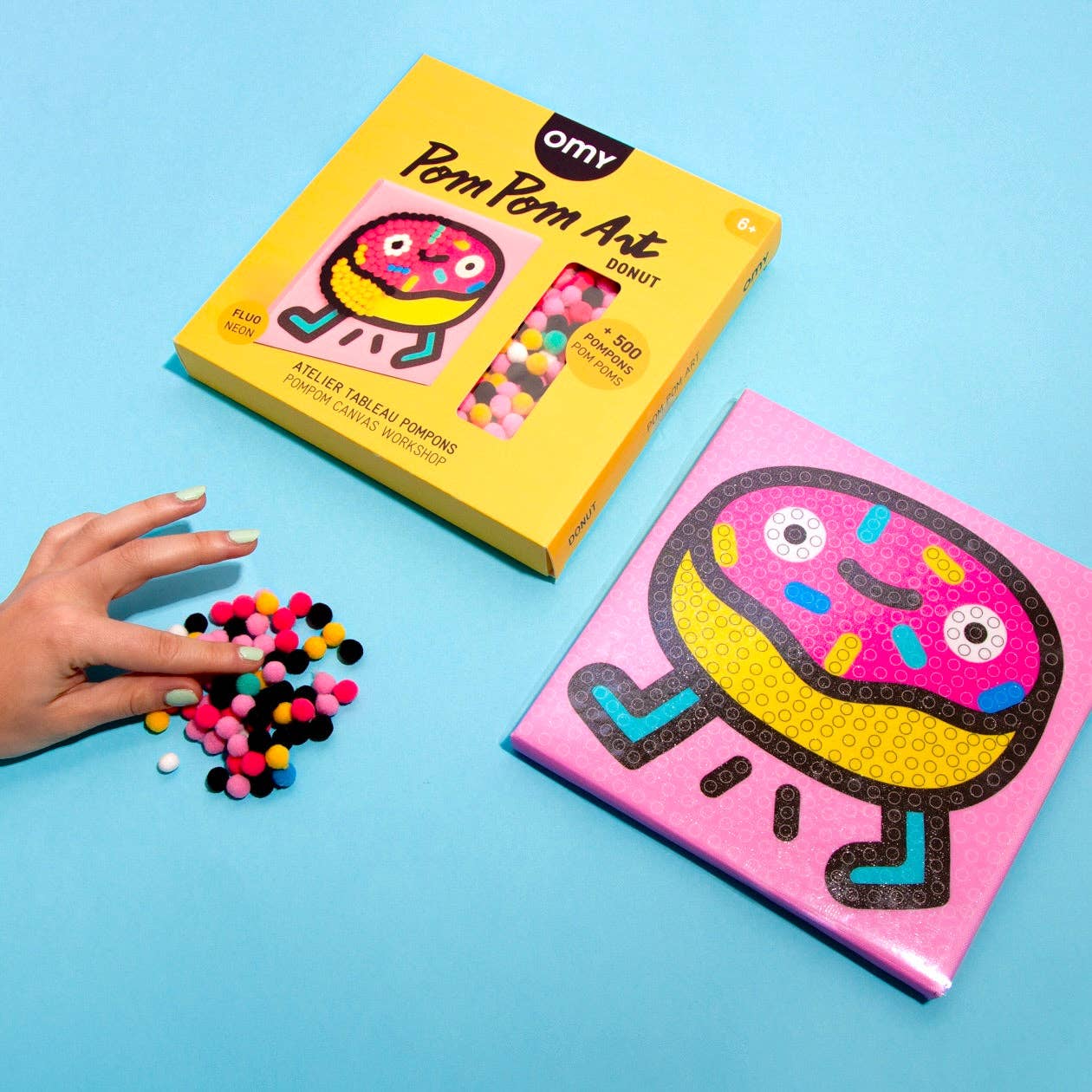 Pom Pom Craft Kit: Donut