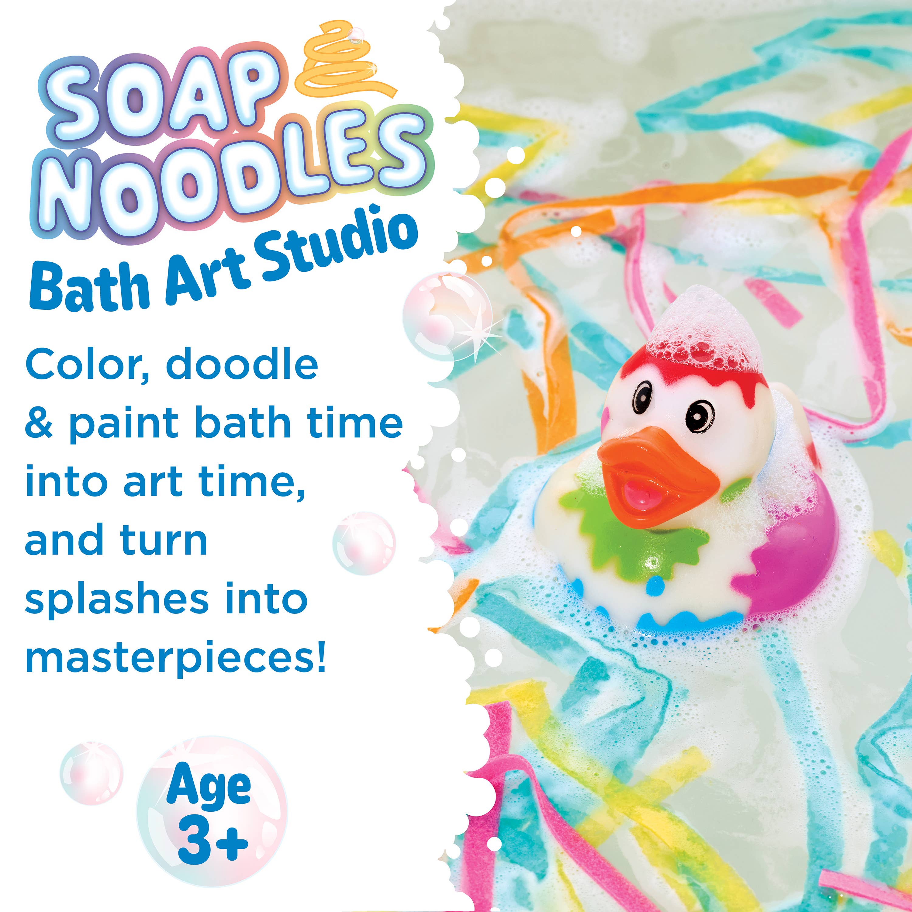 Soap Noodles Bath Art Studio Bathtime Activity Kit
