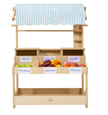 Cypress Wooden Market Stand