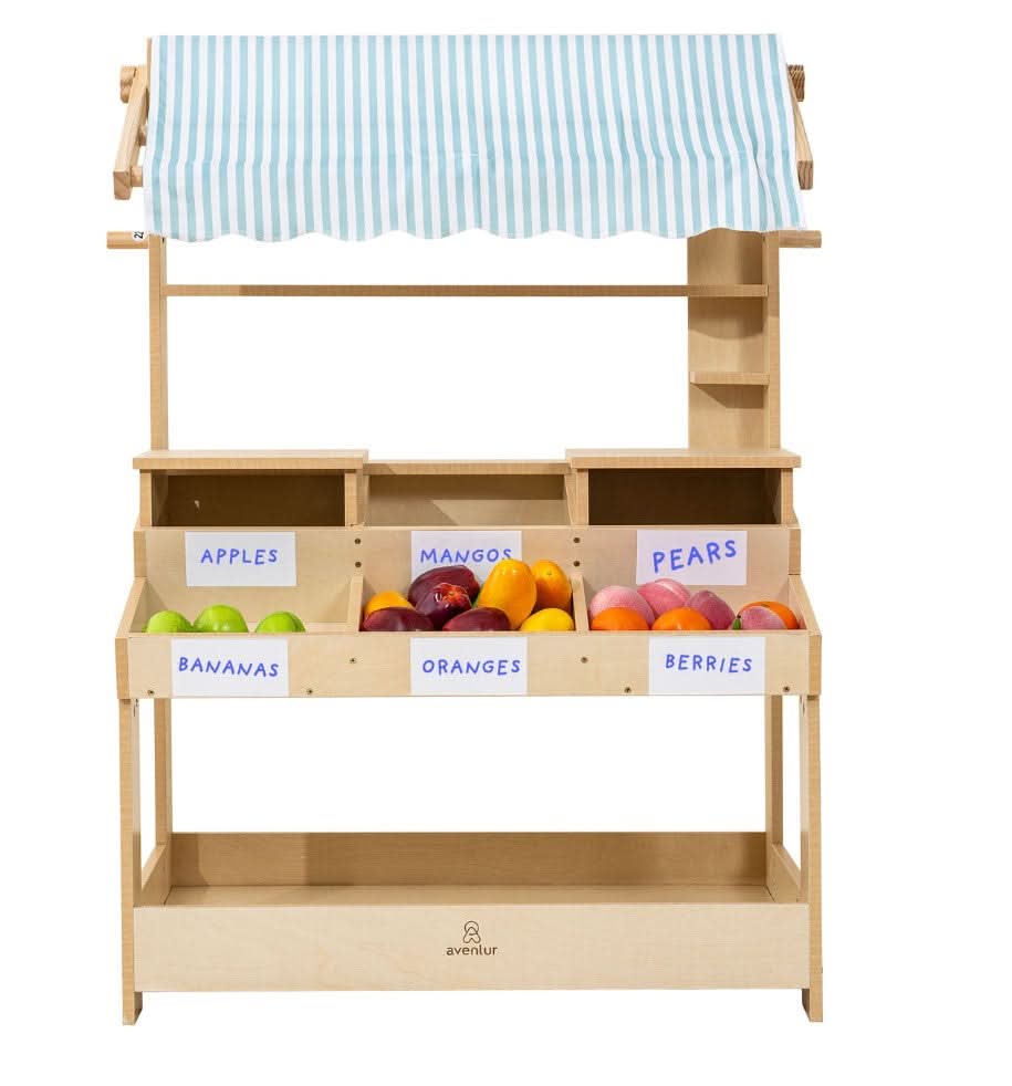 Cypress Wooden Market Stand