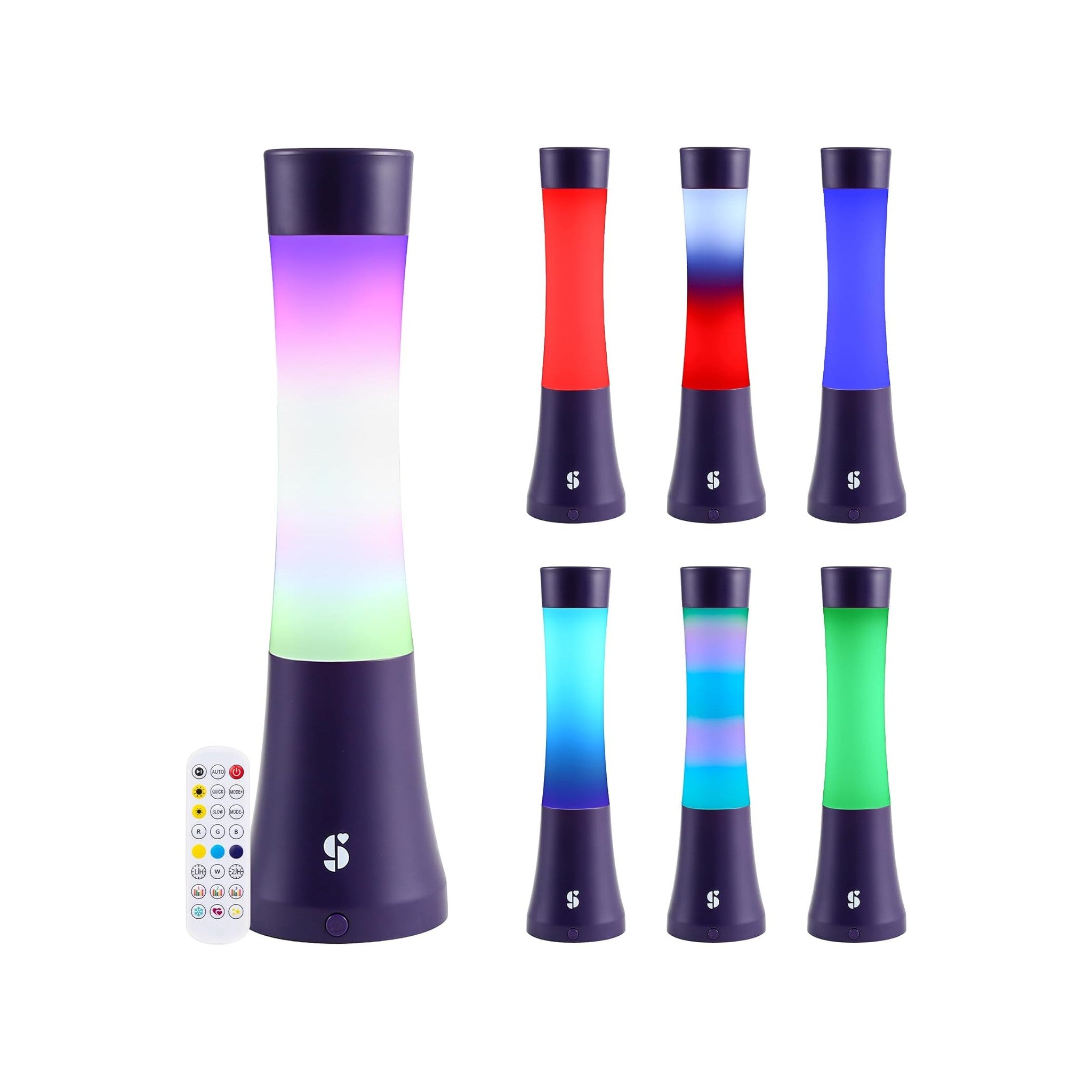 Special Supplies Sensory Light Lava  Lamp for Kids and Adults – Color Changing LED Desk Lamp with Remote – Calming Night Light for Sensory Room, Bedroom, Therapy, Relaxation, Home Décor